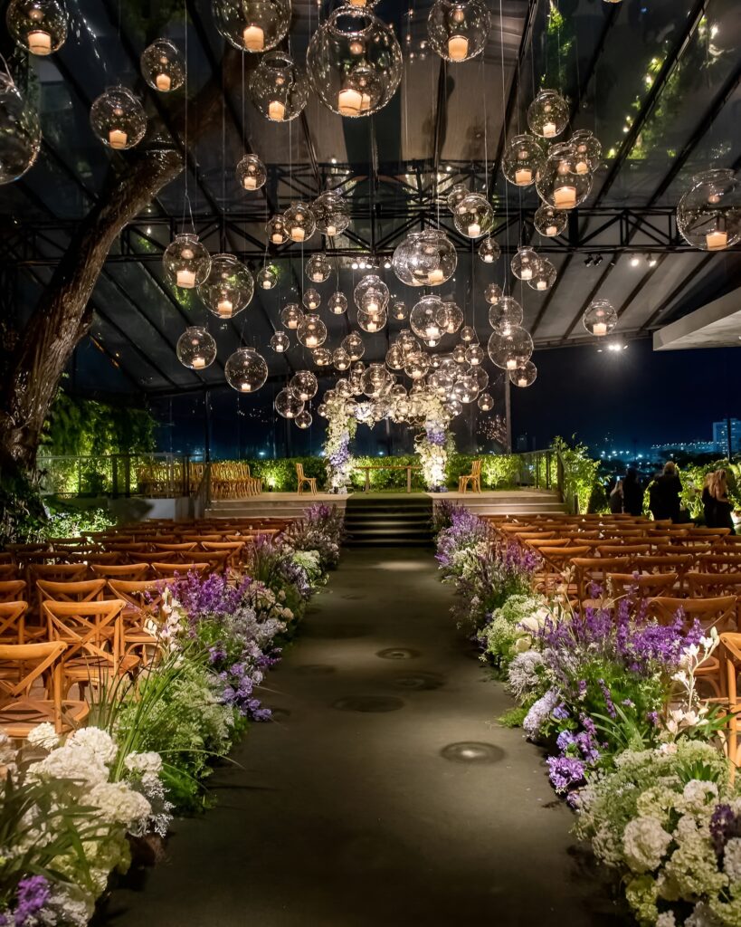 Casamento no Rio, área etxerna da cerimônia