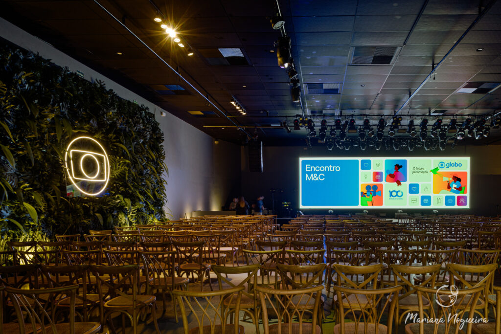 Evento Corporativo, palestra da Rede Globo