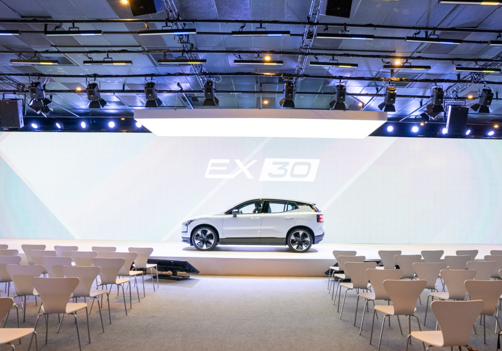 Lançamento de produto, Volvo Ex30